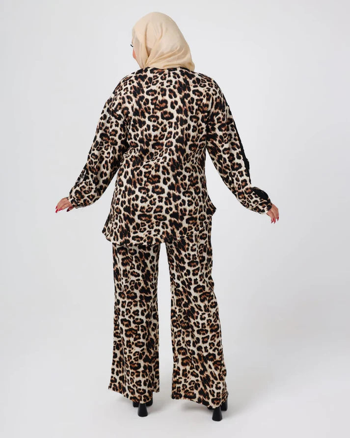 Italian Printed Tiger Suit