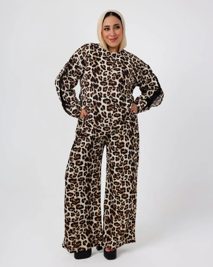 Italian Printed Tiger Suit