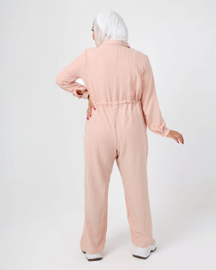jumpSuit Pink Linen