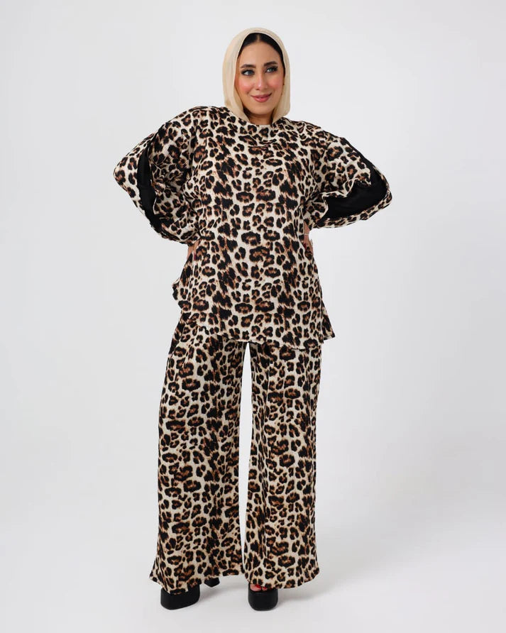 Italian Printed Tiger Suit