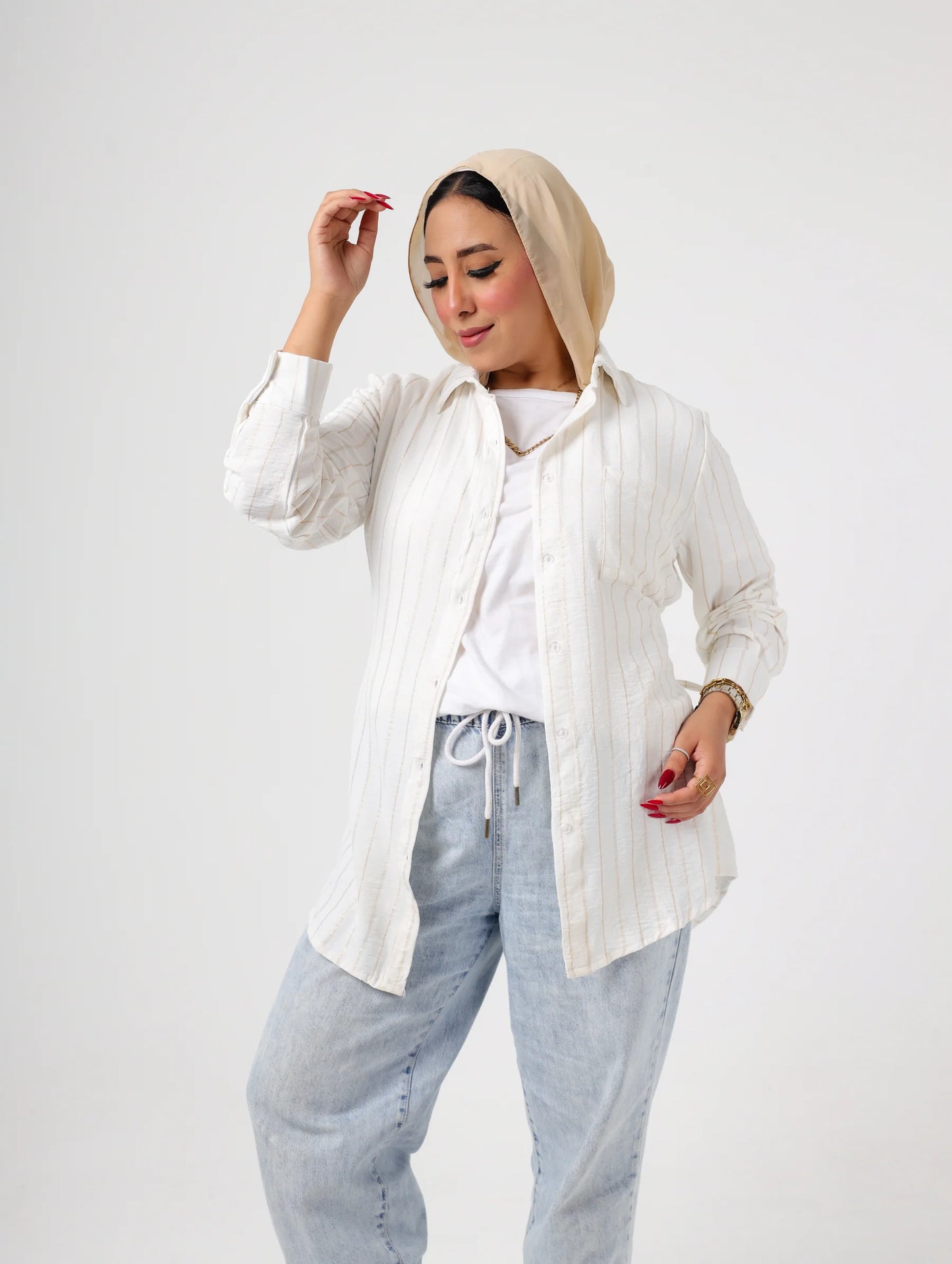 Women's striped shirt